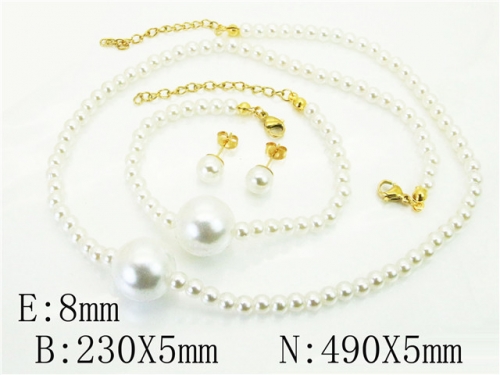 HY Wholesale Jewelry Set 316L Stainless Steel jewelry Set-HY26S0109NL
