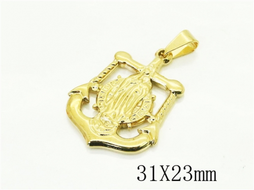 HY Wholesale Pendant Jewelry 316L Stainless Steel Jewelry Pendant-HY62P0287JV
