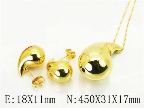 HY Wholesale Jewelry Set 316L Stainless Steel jewelry Set-HY45S0046HLD