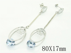 HY Wholesale Earrings 316L Stainless Steel Earrings Jewelry-HY26E0500ML