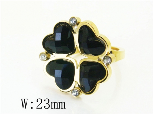 HY Wholesale Rings Jewelry Stainless Steel 316L Rings-HY64R0901HIA