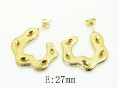 HY Wholesale Earrings 316L Stainless Steel Earrings Jewelry-HY30E1734KL