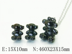HY Wholesale Jewelry Set 316L Stainless Steel jewelry Set-HY64S1439HPY