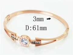 HY Wholesale Bangles Jewelry Stainless Steel 316L Popular Bangle-HY64B1671HHE