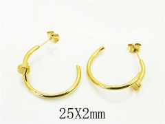 HY Wholesale Earrings 316L Stainless Steel Earrings Jewelry-HY64E0520HXX