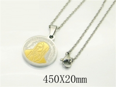HY Wholesale Stainless Steel 316L Jewelry Necklaces-HY74N0201ML