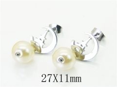 HY Wholesale Earrings 316L Stainless Steel Earrings Jewelry-HY64E0510KX