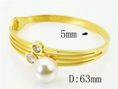 HY Wholesale Bangles Jewelry Stainless Steel 316L Popular Bangle-HY64B1667HLC
