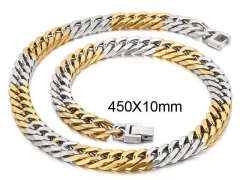 HY Wholesale Chain Jewelry 316 Stainless Steel Necklace Chain-HY0150N0393