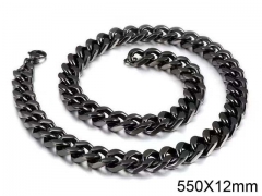 HY Wholesale Chain Jewelry 316 Stainless Steel Necklace Chain-HY0150N0626