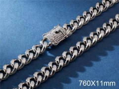 HY Wholesale Chain Jewelry 316 Stainless Steel Necklace Chain-HY0150N0791