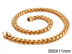 HY Wholesale Chain Jewelry 316 Stainless Steel Necklace Chain-HY0150N0774