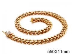 HY Wholesale Chain Jewelry 316 Stainless Steel Necklace Chain-HY0150N0793