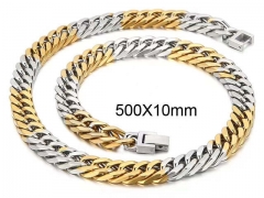 HY Wholesale Chain Jewelry 316 Stainless Steel Necklace Chain-HY0150N0394