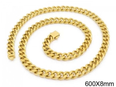 HY Wholesale Chain Jewelry 316 Stainless Steel Necklace Chain-HY0150N0118