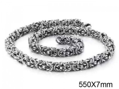 HY Wholesale Chain Jewelry 316 Stainless Steel Necklace Chain-HY0150N1007
