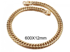 HY Wholesale Chain Jewelry 316 Stainless Steel Necklace Chain-HY0150N0875