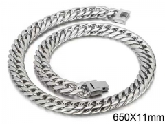 HY Wholesale Chain Jewelry 316 Stainless Steel Necklace Chain-HY0150N0215