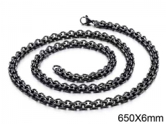 HY Wholesale Chain Jewelry 316 Stainless Steel Necklace Chain-HY0150N0661