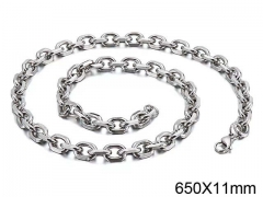 HY Wholesale Chain Jewelry 316 Stainless Steel Necklace Chain-HY0150N1027