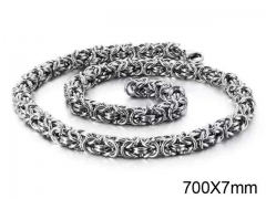 HY Wholesale Chain Jewelry 316 Stainless Steel Necklace Chain-HY0150N1010