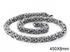 HY Wholesale Chain Jewelry 316 Stainless Steel Necklace Chain-HY0150N1011