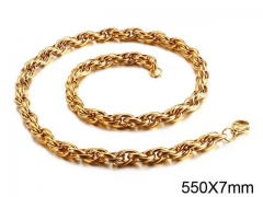 HY Wholesale Chain Jewelry 316 Stainless Steel Necklace Chain-HY0150N0683