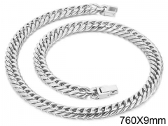 HY Wholesale Chain Jewelry 316 Stainless Steel Necklace Chain-HY0150N0382