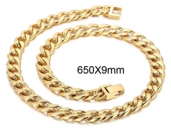 HY Wholesale Chain Jewelry 316 Stainless Steel Necklace Chain-HY0150N0411