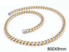 HY Wholesale Chain Jewelry 316 Stainless Steel Necklace Chain-HY0150N0106
