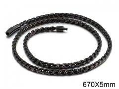 HY Wholesale Chain Jewelry 316 Stainless Steel Necklace Chain-HY0150N1031