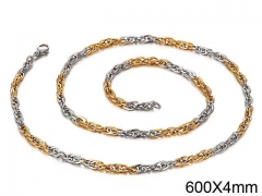 HY Wholesale Chain Jewelry 316 Stainless Steel Necklace Chain-HY0150N0572