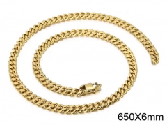 HY Wholesale Chain Jewelry 316 Stainless Steel Necklace Chain-HY0150N0235