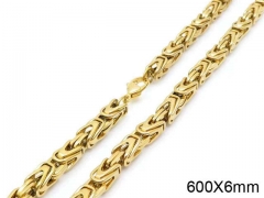 HY Wholesale Chain Jewelry 316 Stainless Steel Necklace Chain-HY0150N0271