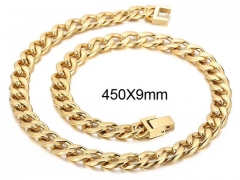 HY Wholesale Chain Jewelry 316 Stainless Steel Necklace Chain-HY0150N0407