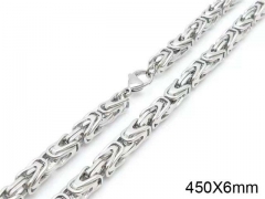 HY Wholesale Chain Jewelry 316 Stainless Steel Necklace Chain-HY0150N0260