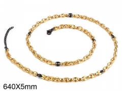 HY Wholesale Chain Jewelry 316 Stainless Steel Necklace Chain-HY0150N0280