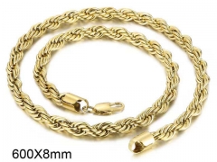 HY Wholesale Chain Jewelry 316 Stainless Steel Necklace Chain-HY0150N0385
