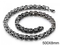 HY Wholesale Chain Jewelry 316 Stainless Steel Necklace Chain-HY0150N0331