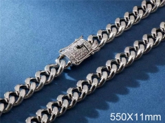 HY Wholesale Chain Jewelry 316 Stainless Steel Necklace Chain-HY0150N0787