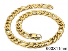 HY Wholesale Chain Jewelry 316 Stainless Steel Necklace Chain-HY0150N0224