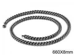 HY Wholesale Chain Jewelry 316 Stainless Steel Necklace Chain-HY0150N0818