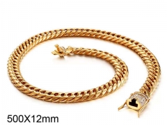 HY Wholesale Chain Jewelry 316 Stainless Steel Necklace Chain-HY0150N0762