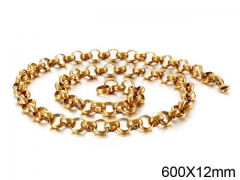 HY Wholesale Chain Jewelry 316 Stainless Steel Necklace Chain-HY0150N1048