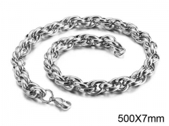 HY Wholesale Chain Jewelry 316 Stainless Steel Necklace Chain-HY0150N0677