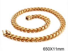 HY Wholesale Chain Jewelry 316 Stainless Steel Necklace Chain-HY0150N0777