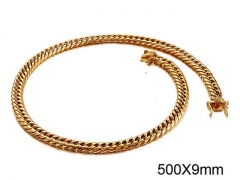 HY Wholesale Chain Jewelry 316 Stainless Steel Necklace Chain-HY0150N0738