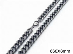 HY Wholesale Chain Jewelry 316 Stainless Steel Necklace Chain-HY0150N0055