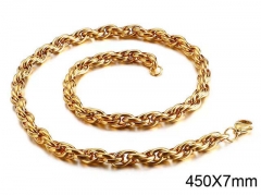HY Wholesale Chain Jewelry 316 Stainless Steel Necklace Chain-HY0150N0681