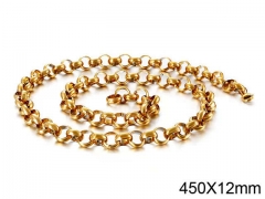 HY Wholesale Chain Jewelry 316 Stainless Steel Necklace Chain-HY0150N1045